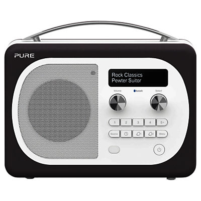 Pure Evoke D4 Mio DAB/FM Bluetooth Radio Pewter Pure Evoke D4 Mio DAB/FM Bluetooth Radio Pewter